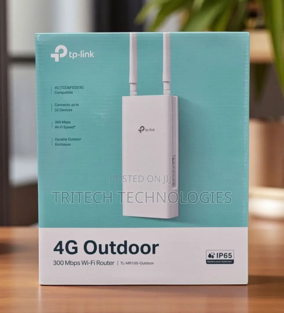 Tp-link Outdoor 300mbps 4g Wifi Router Tl-mr100