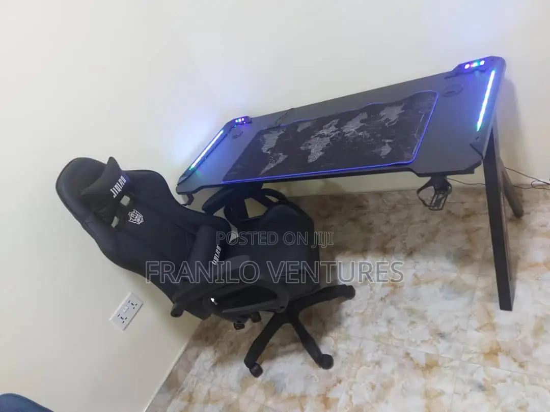 RGB Gaming Table - X Legs