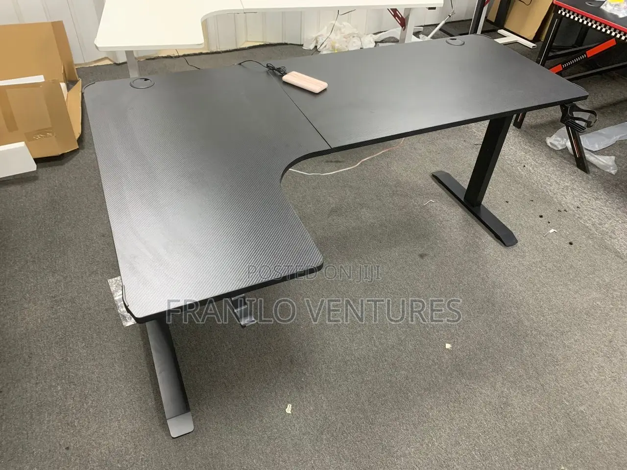 L- Shaped RGB Gaming/Computer Desk