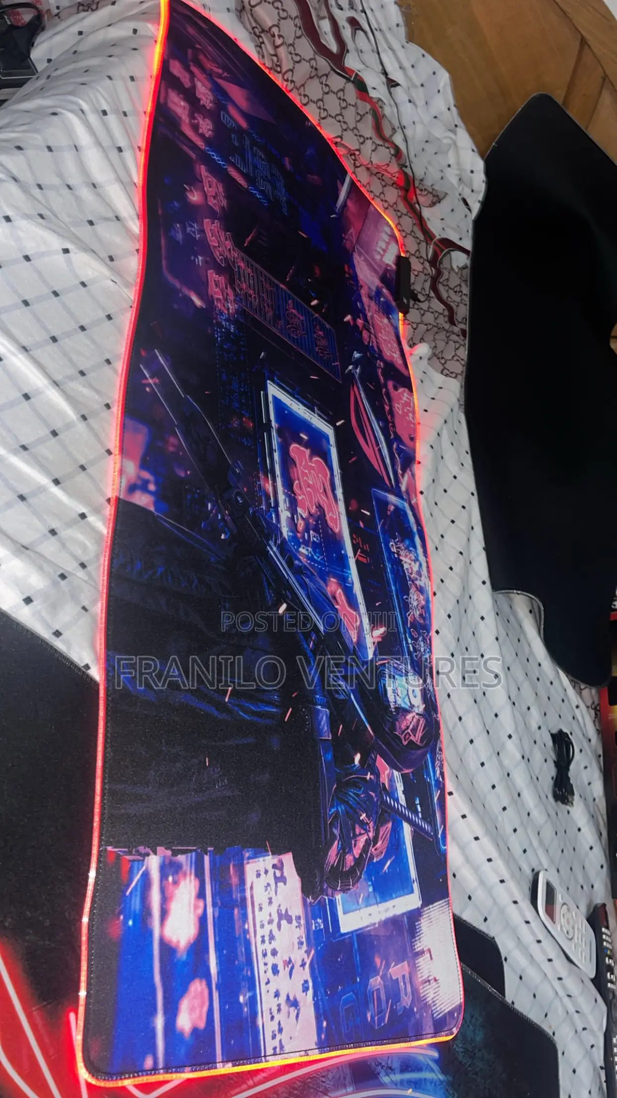 Xl Rgb Anti Slip Mouse Pad