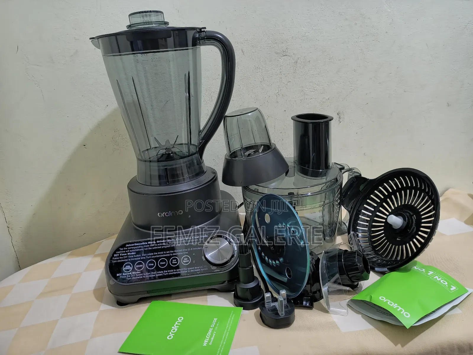 Oraimo Omniblend 2 21000 RPM Speed 5-in-1 Blender