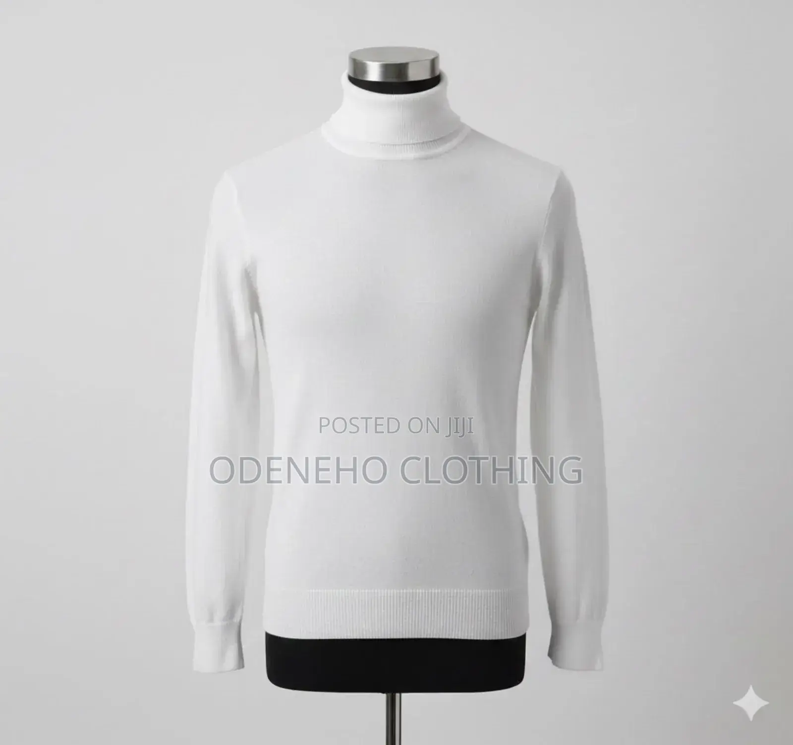 White Turtle Neck