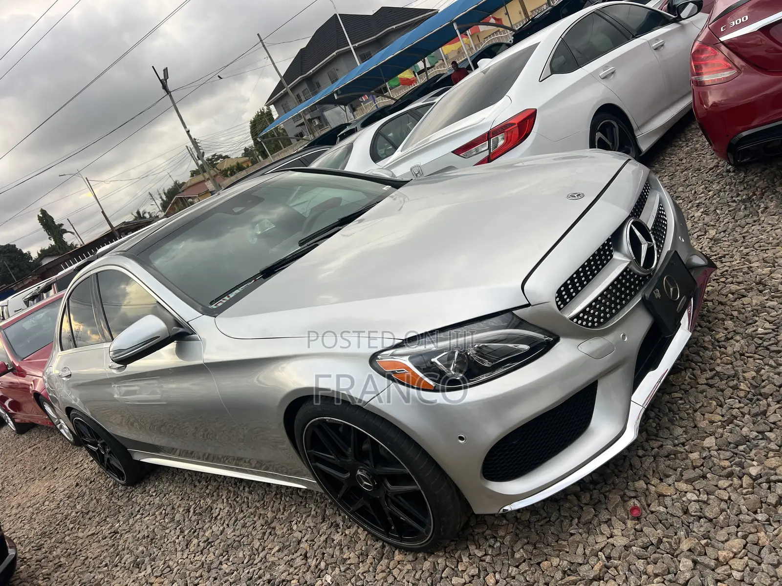 Mercedes-Benz C300 Sport Sedan RWD (2.0L 4cyl 7A) 2017 Silver