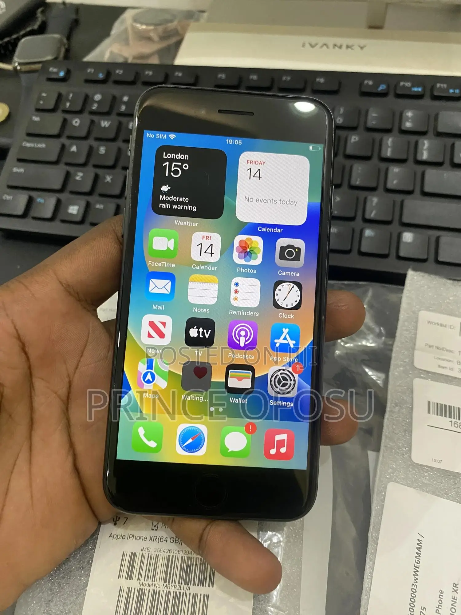Apple iPhone 8 256 GB Black