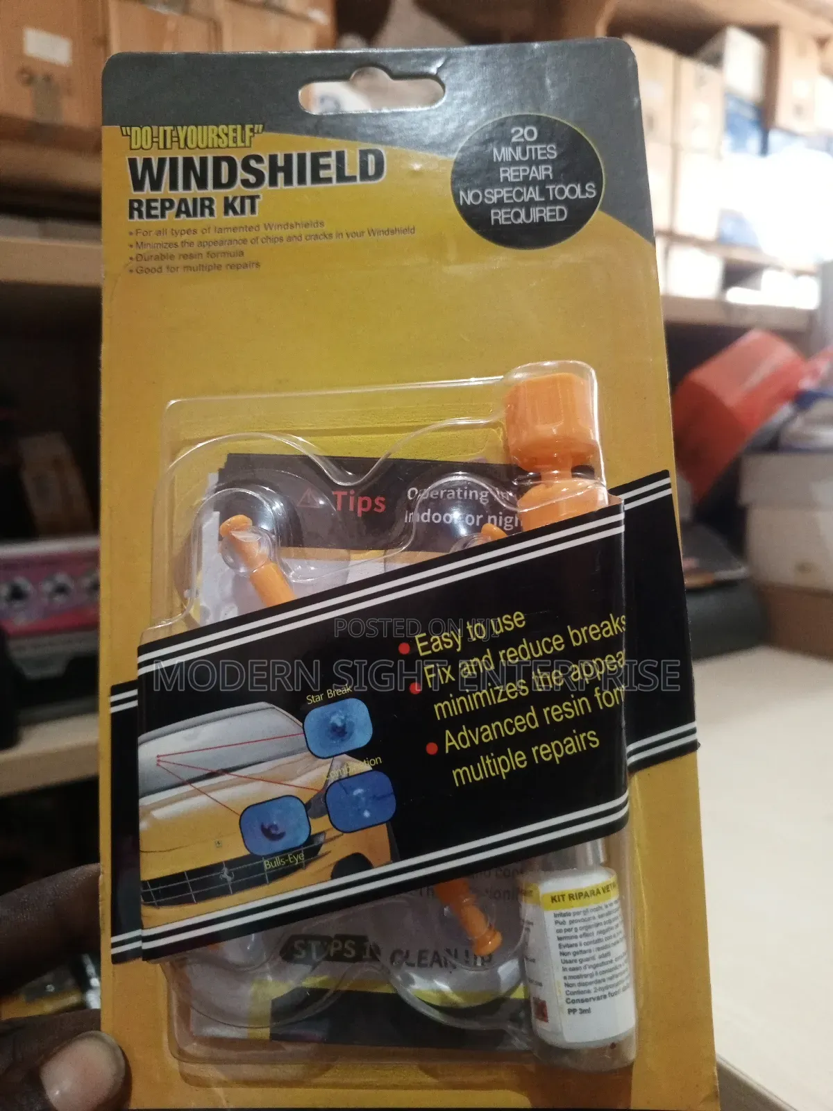 Diy Windshield Repair Kit