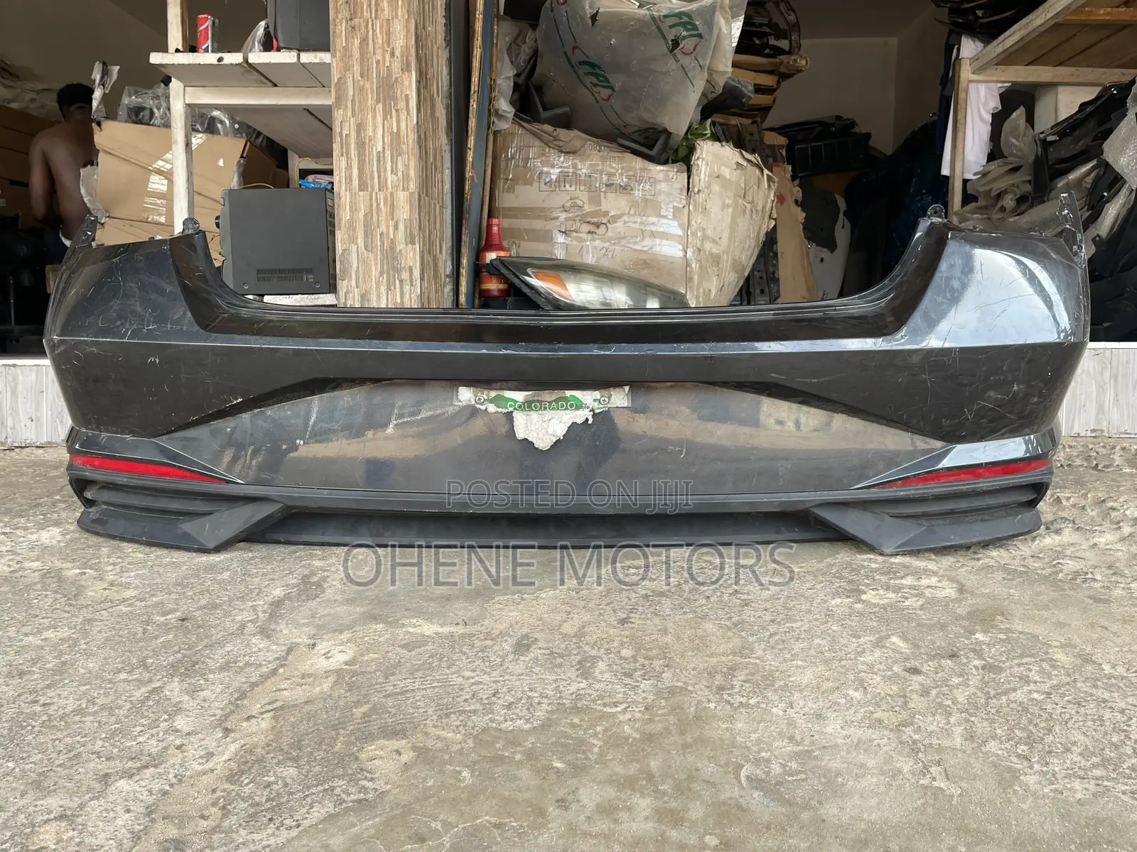 Hyundai Elantra 2021-2024 Back Bumper Complete Available
