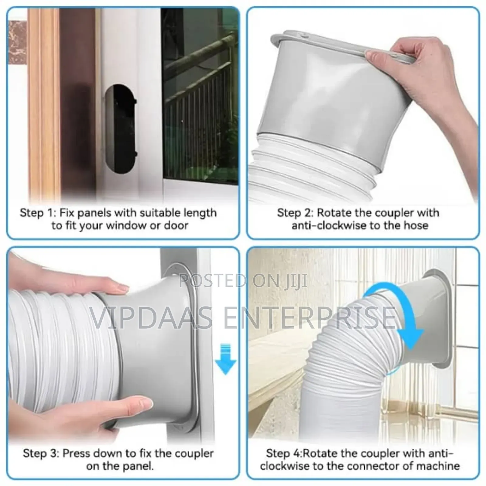 Portable AC Window Outlets