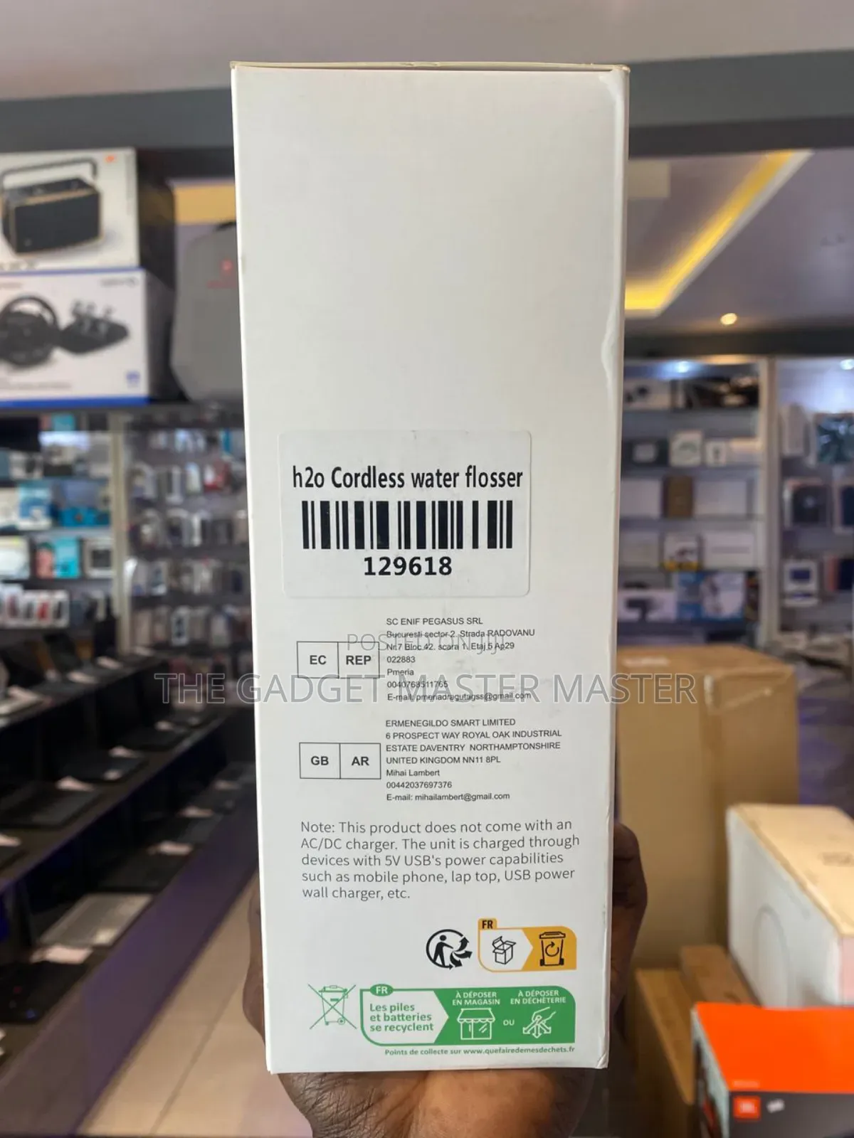 H20 Cordless Water Flosser