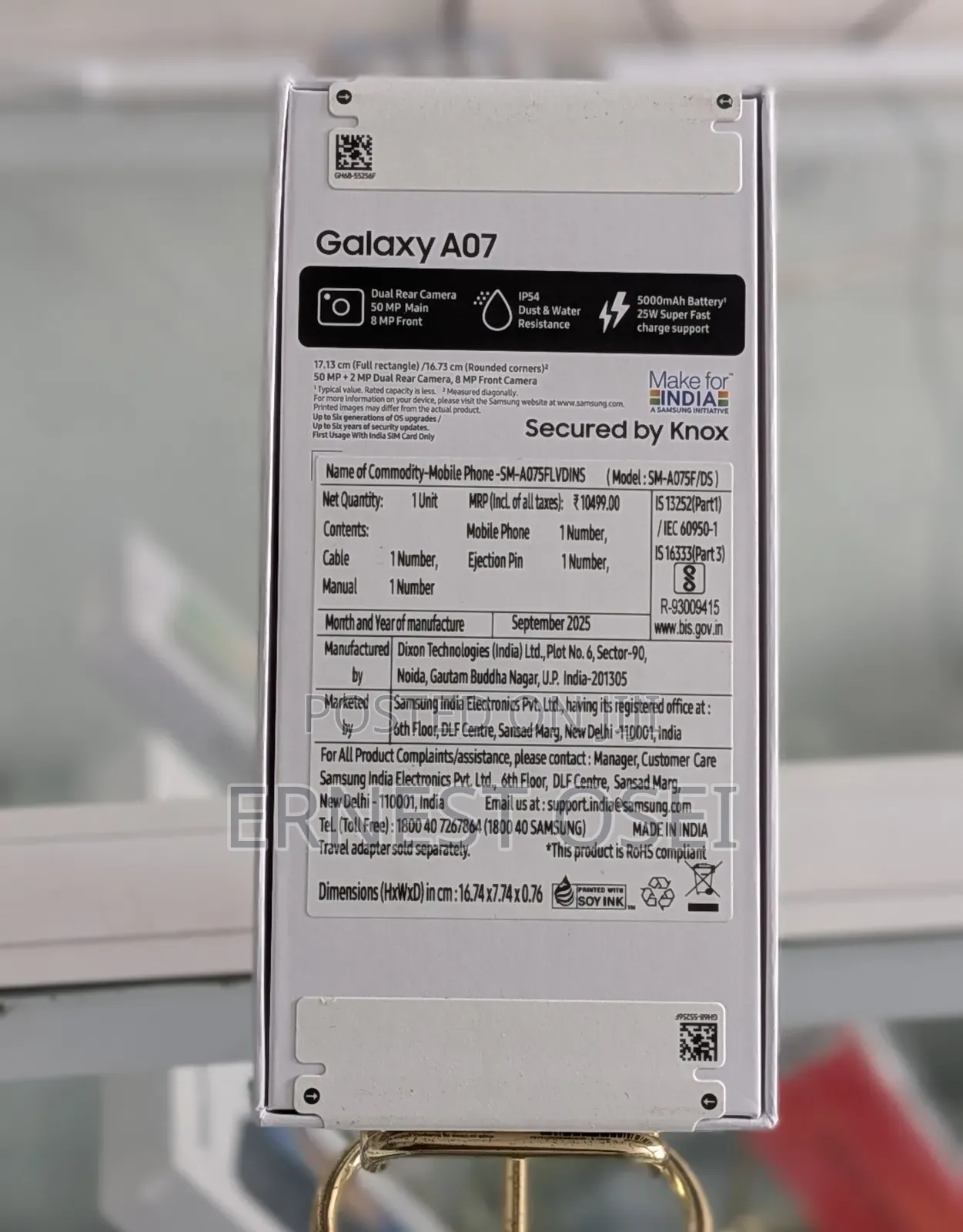 New Samsung Galaxy A07 4G 64 GB Purple