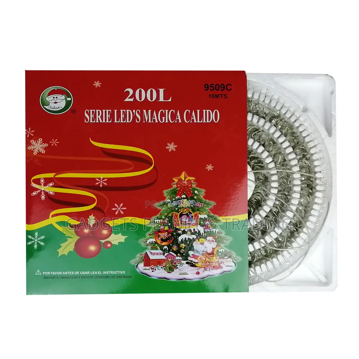 Christmas String Lights With 200 Led Lights X'mas Carol Rhythm -200l