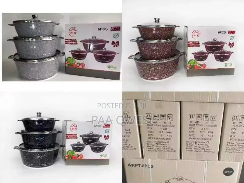 Wk 6pcs Kitchen Casserole Set – Stylish Functional
