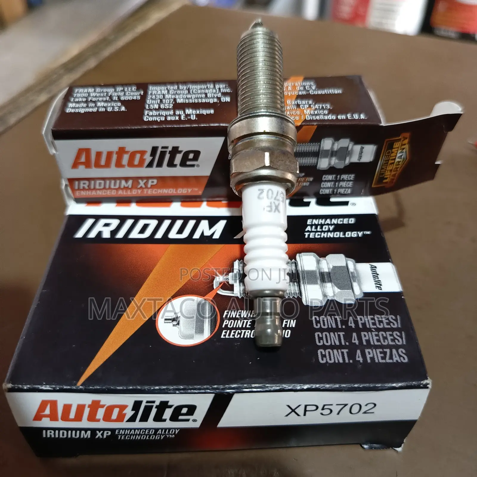 Autolite Xp5702 Iridium Xp Spark Plugs for Honda Accord 2008-2017