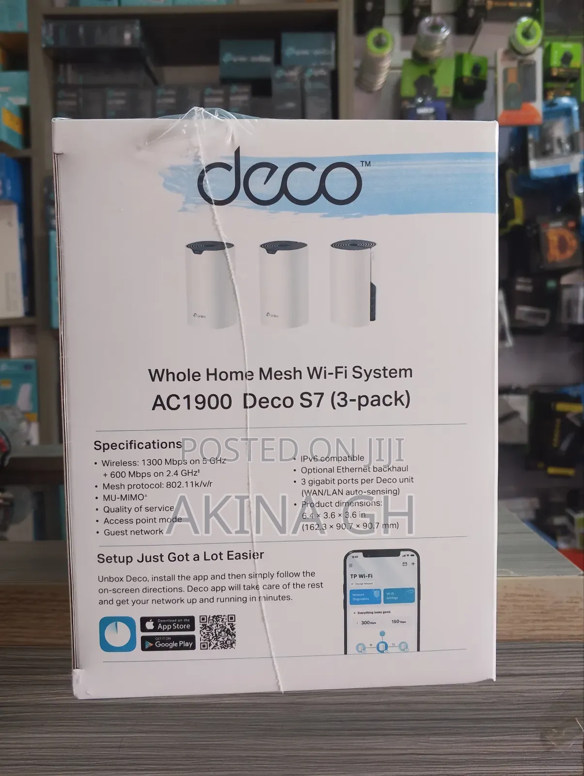 Tp Link Deco S7 Ac1900 Whole Home Mesh Wifi System (3pack)