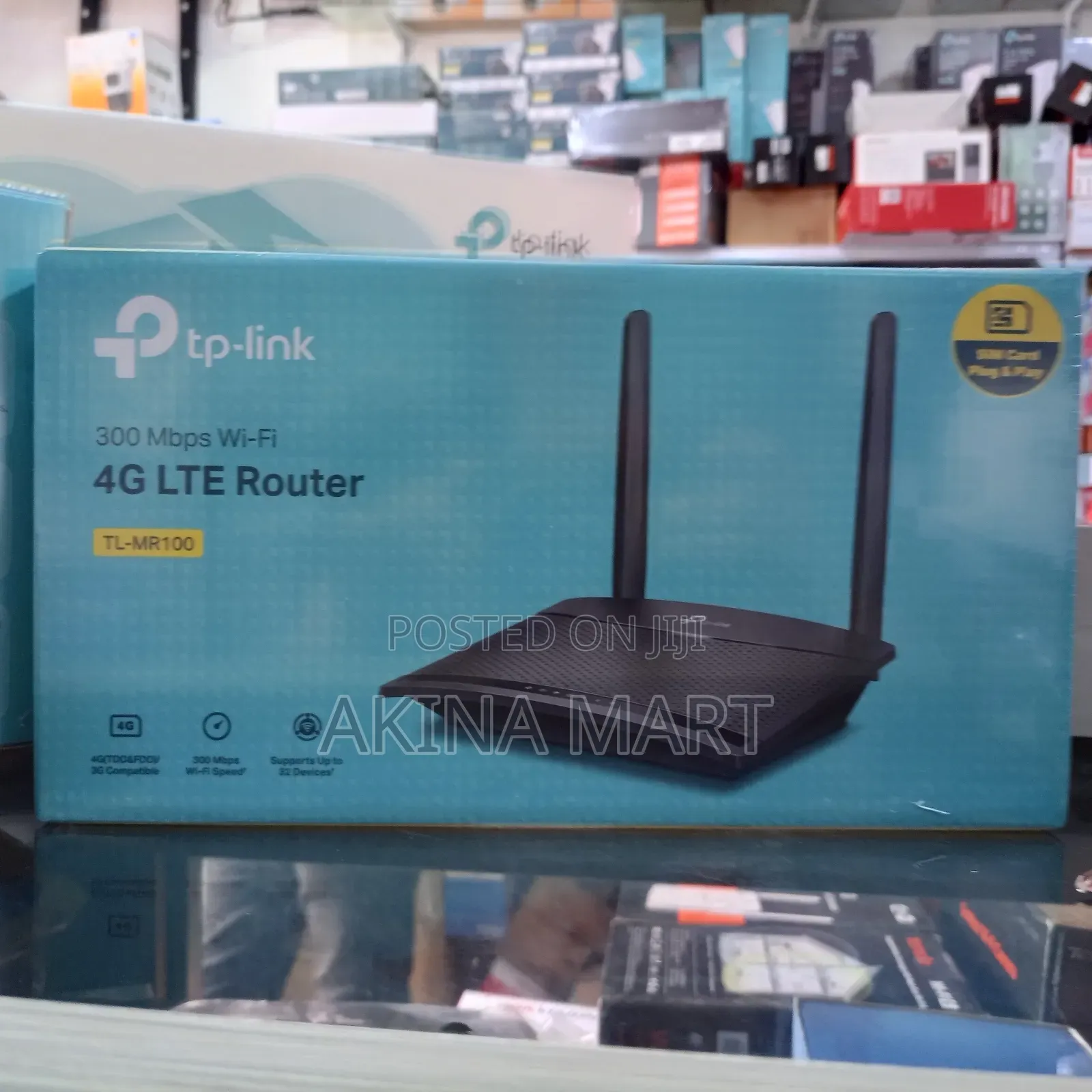 Tp Link 300mps Wifi 4g Lte Router Tl-Mr100