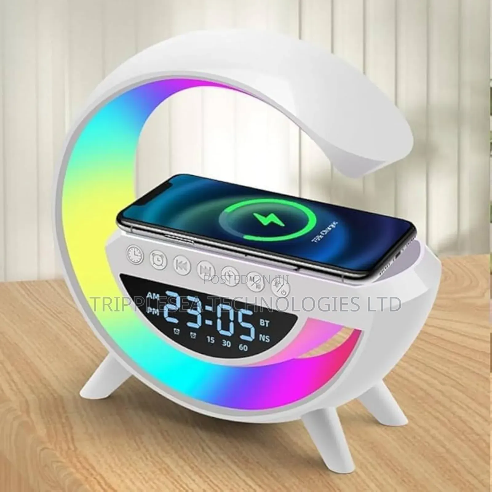 Bt-3401 Led Wireless Charging Speaker