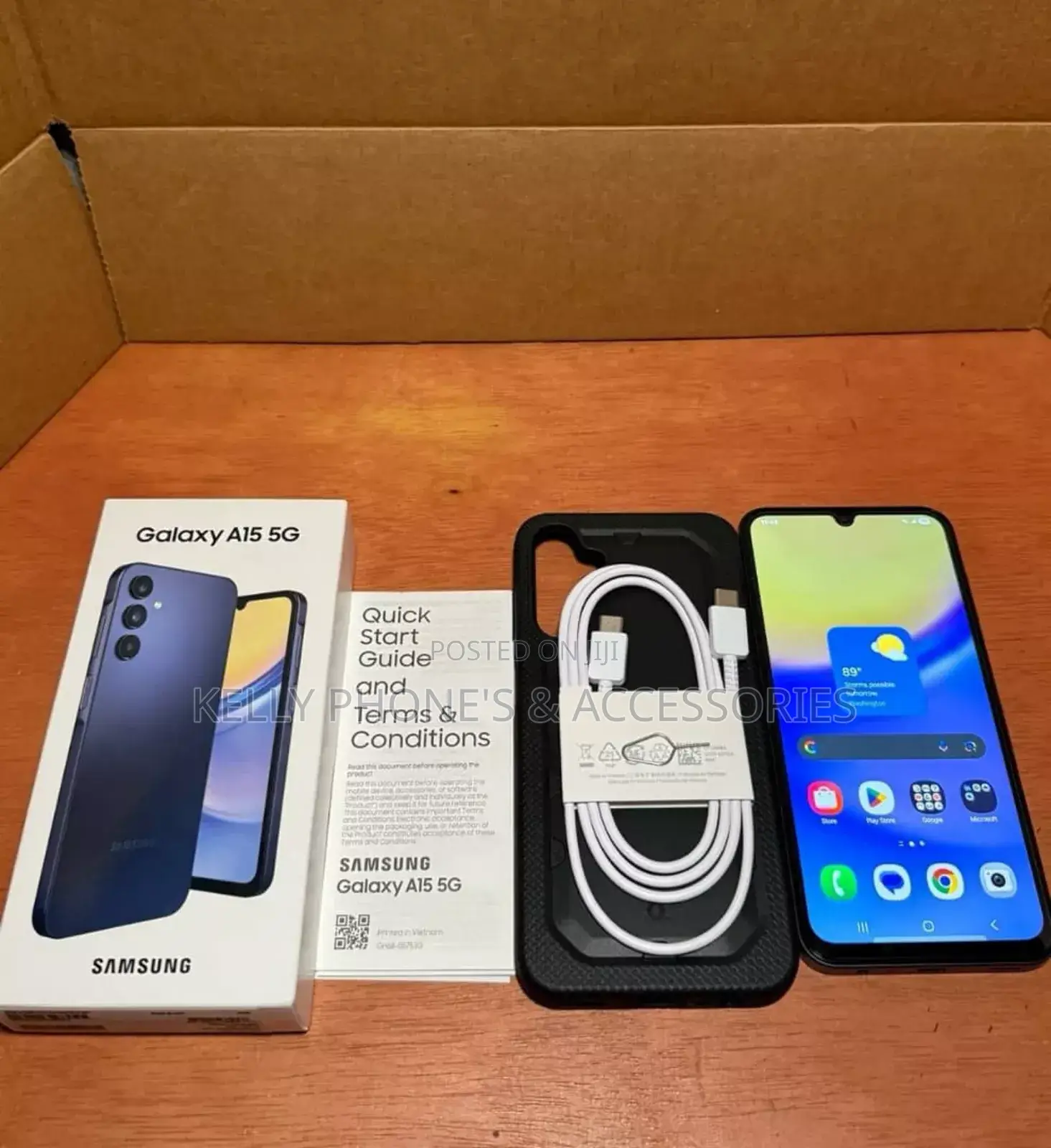 New Samsung Galaxy A15 256 GB Black