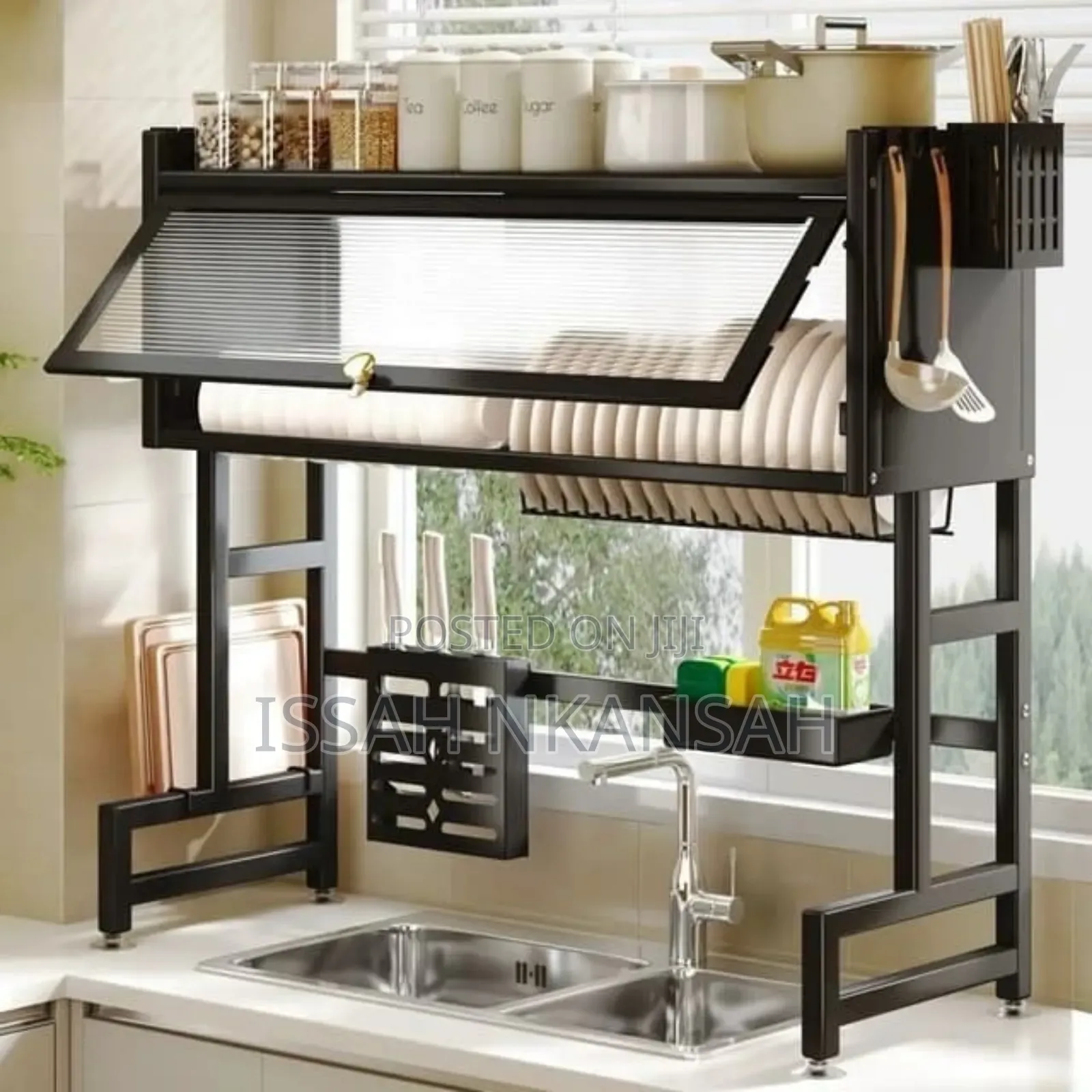 Kitchen Over the Sink Dish Rack