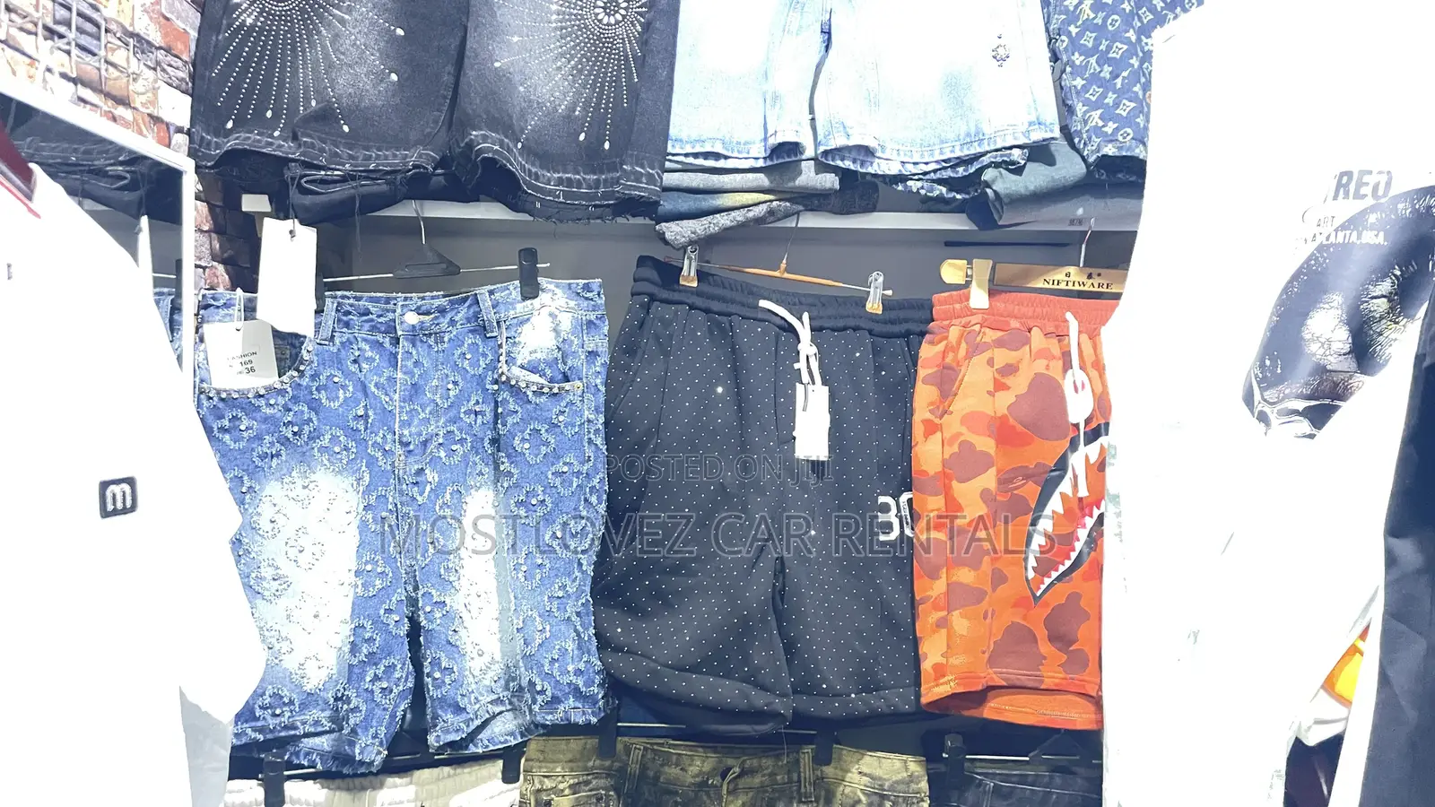 Stock  Jeans Short  For Boys