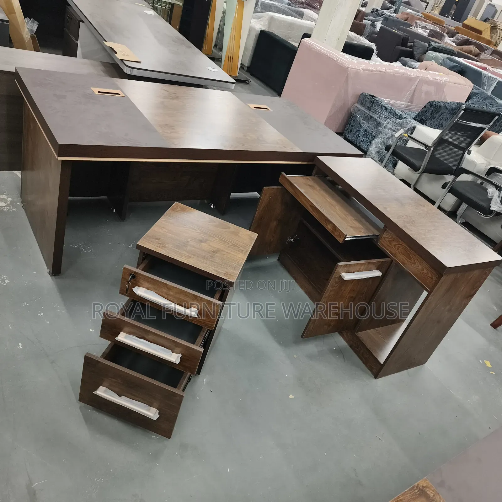 Executive Apex L-Shaped Desk