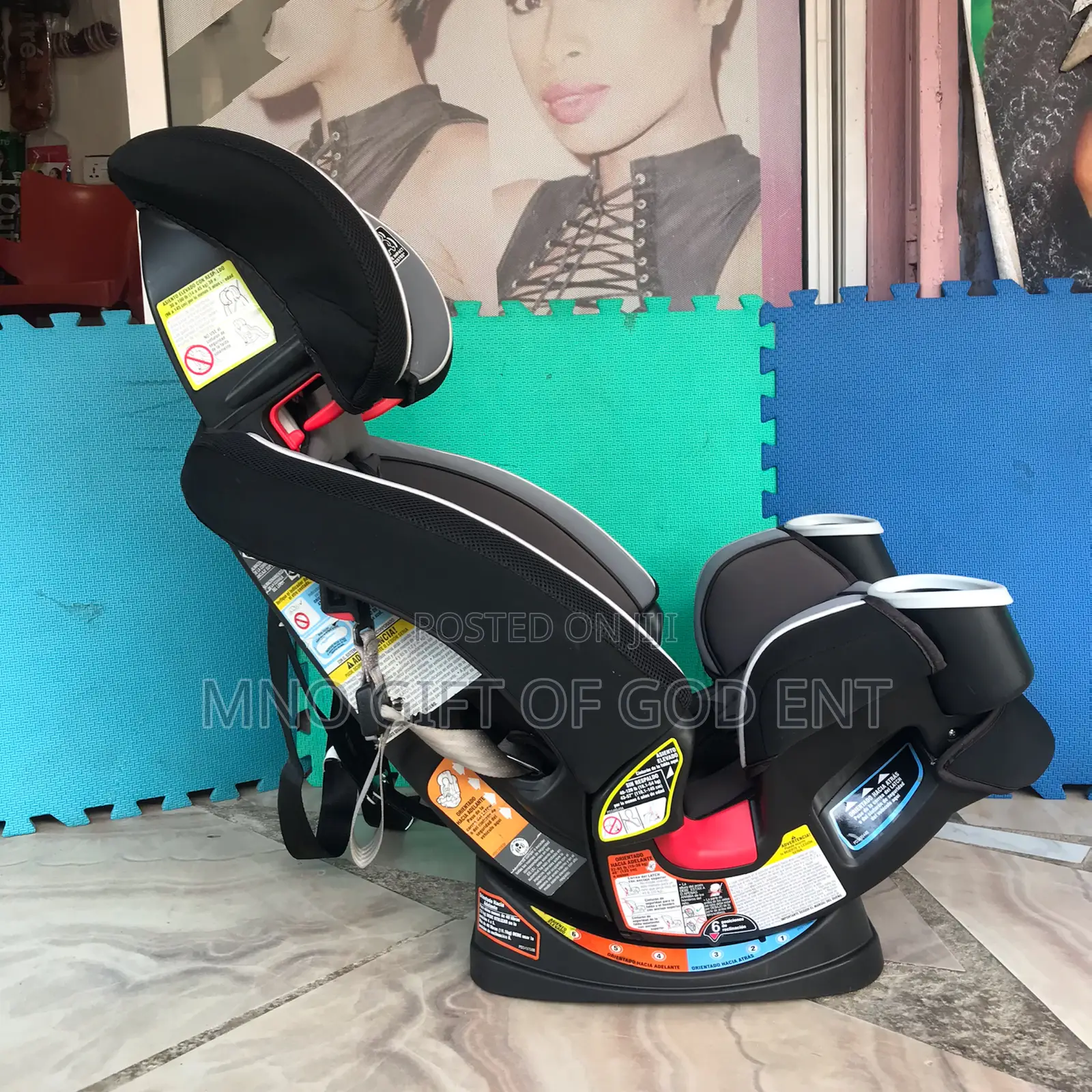 Graco 4ever DLX 4-in-1 Car Seat, Infant to Toddler, 10 Years of Use,