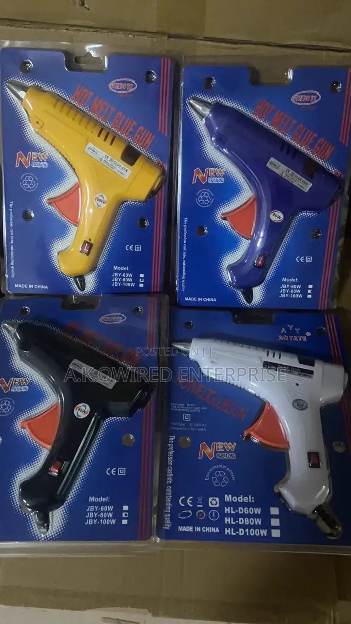 Hot Melt Glue Gun In Different Colors