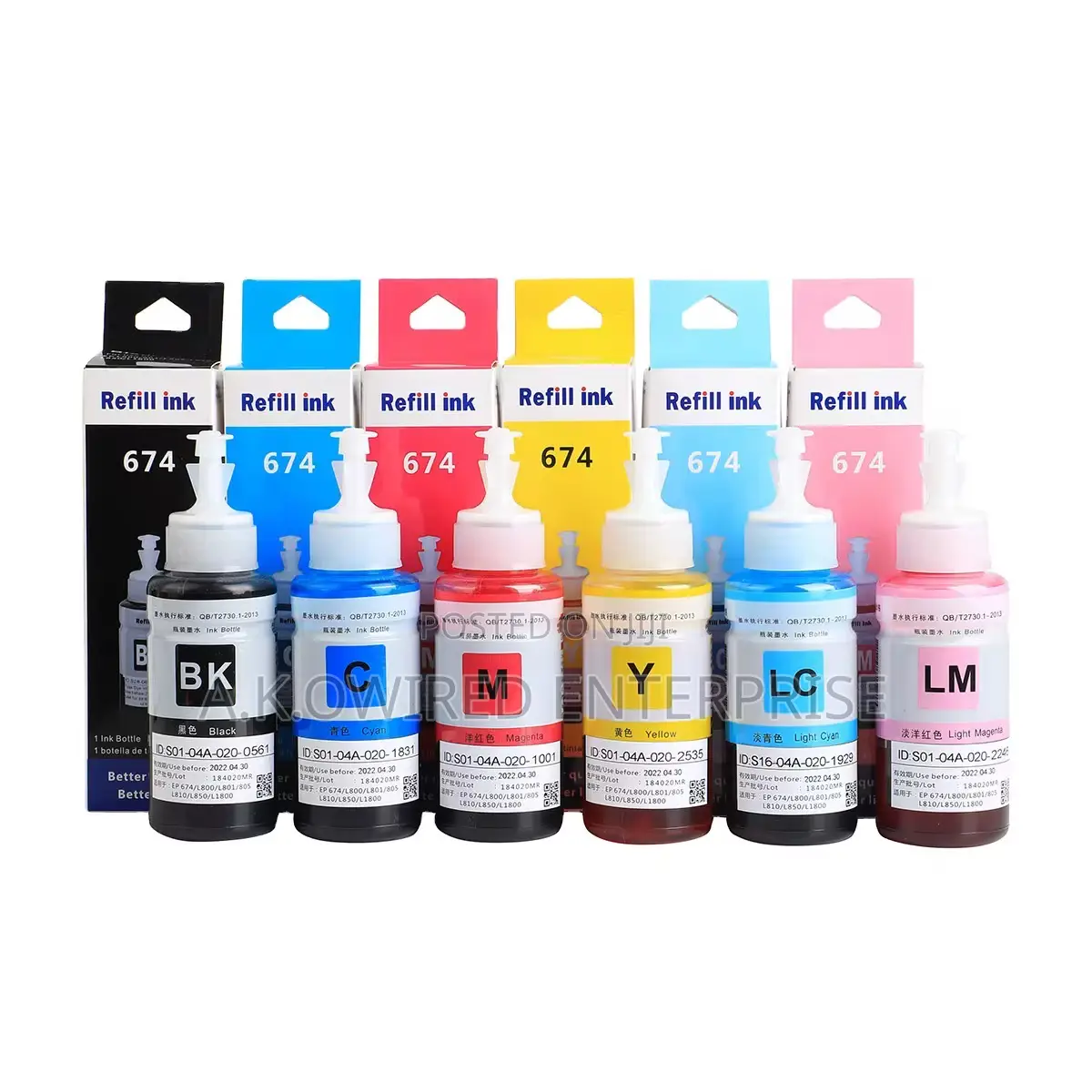 Epson Ecotank 673 Ink Epson Ecotank L800 L805 L810 L850 L1800