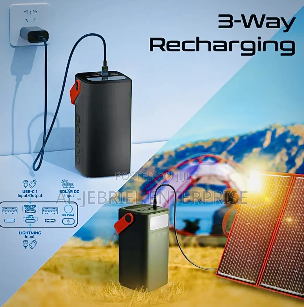 Promate 80000mah Power Bank