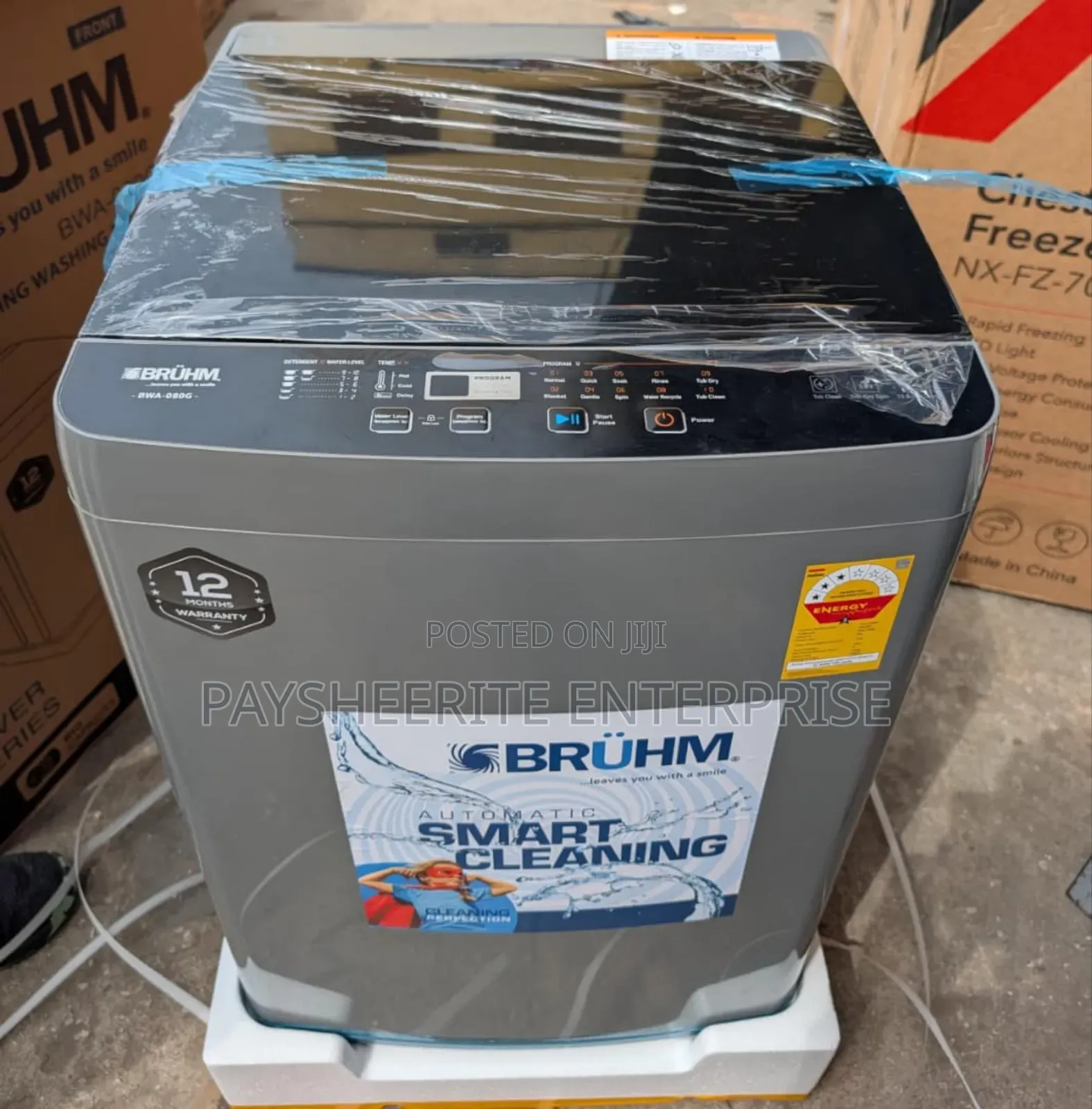 Bruhm 8 Kg Fully Automatic 2800gh. Promo