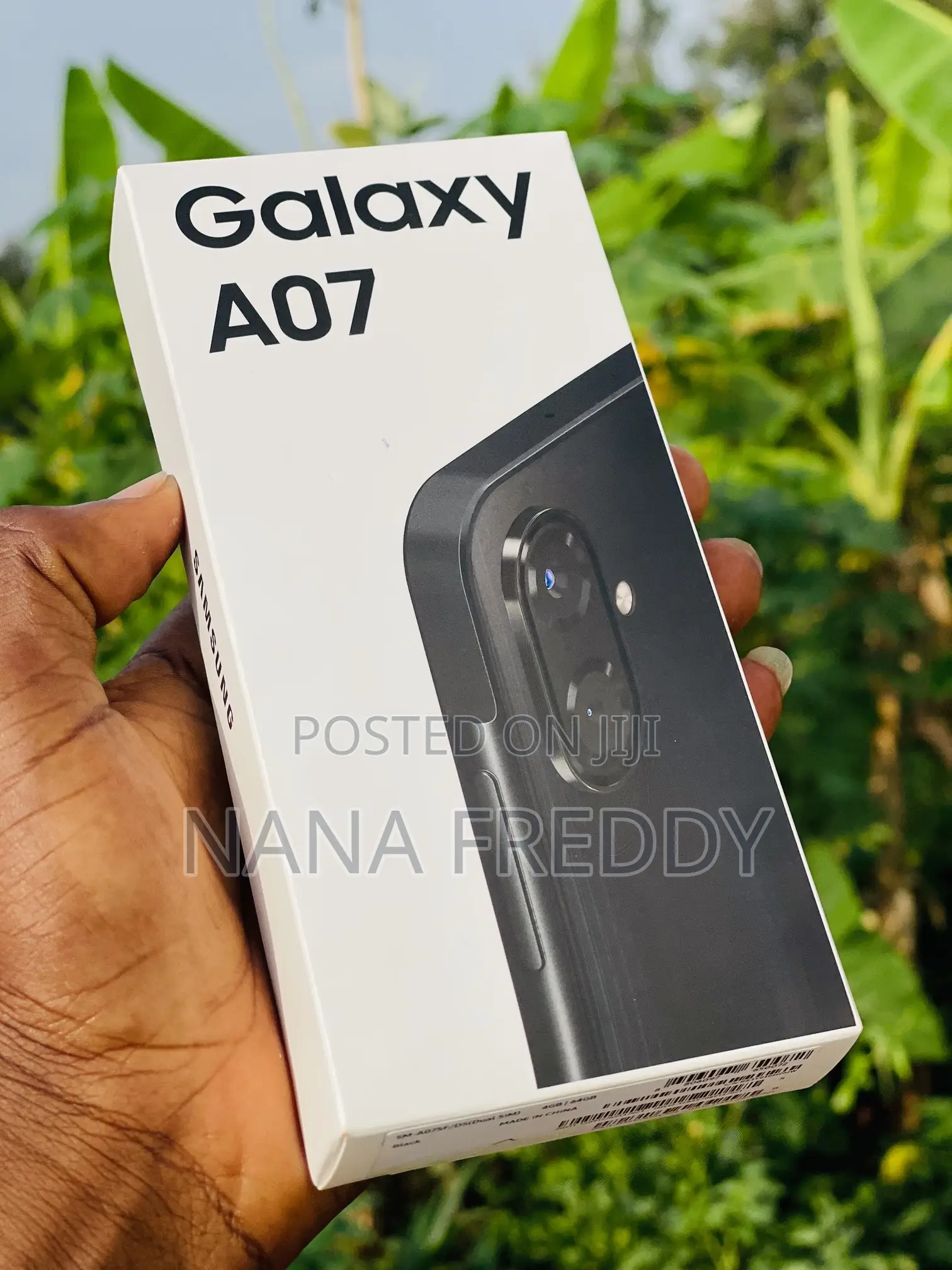 New Samsung Galaxy A07 4G 64 GB Black
