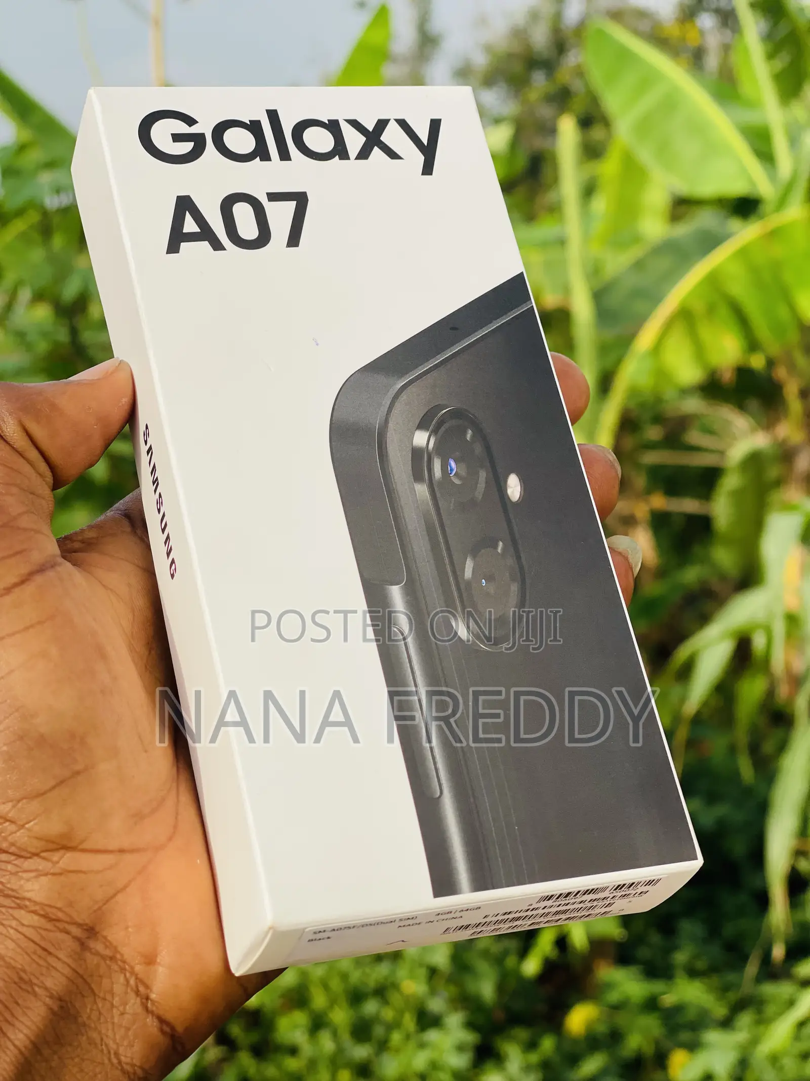 New Samsung Galaxy A07 4G 64 GB Black