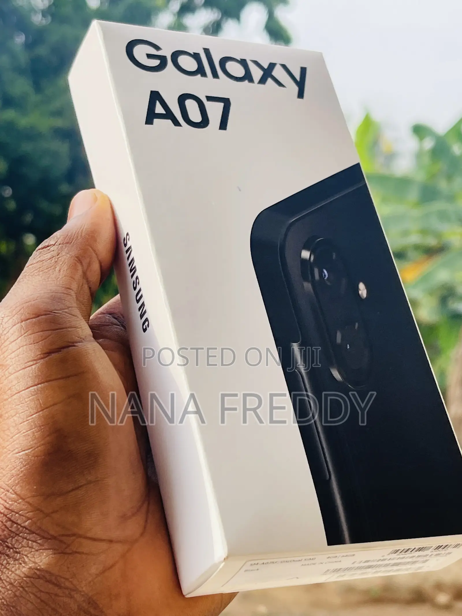 New Samsung Galaxy A07 4G 64 GB Black