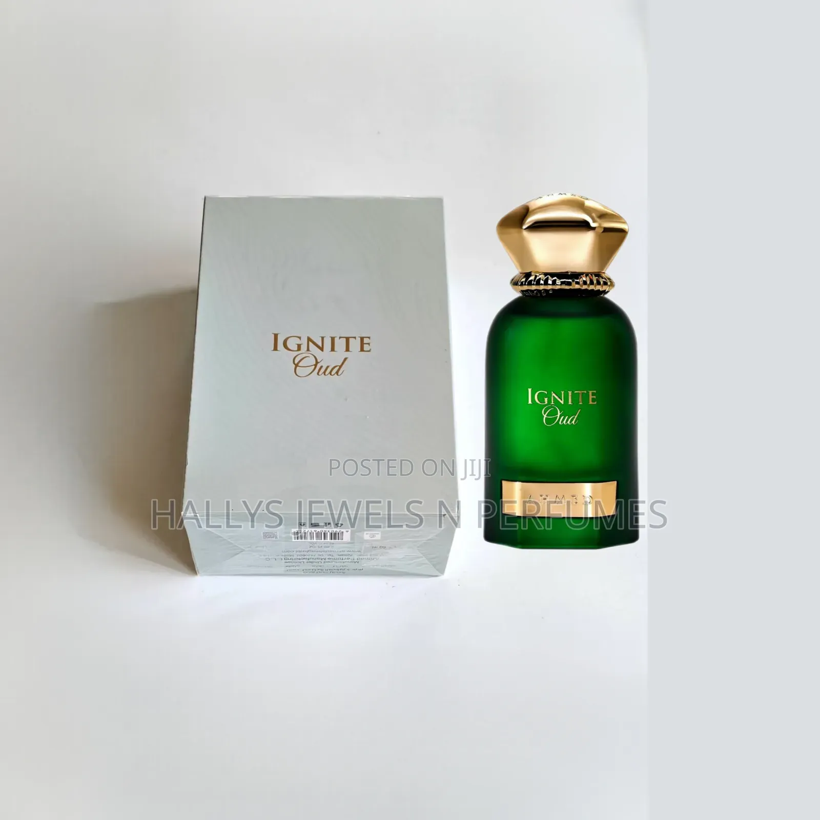 Ignite Oud Perfume by Ahmed Al Maghribi, 60ml, Unisex