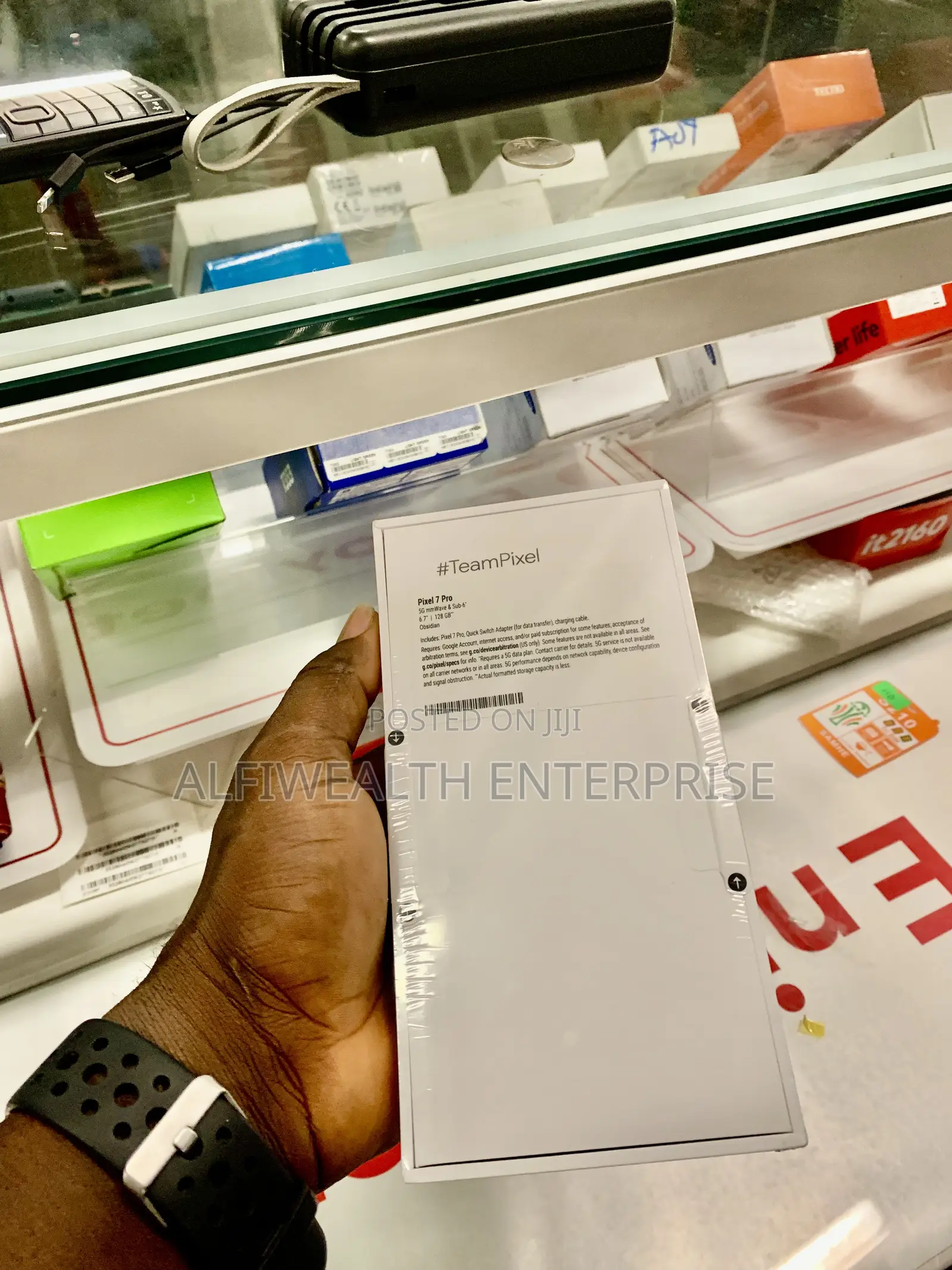 New Google Pixel 7 Pro 128 GB Black