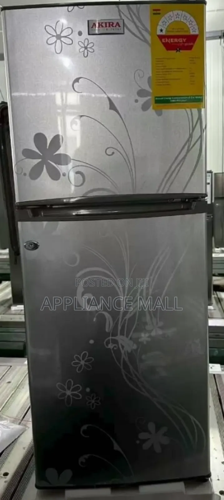 Akira Double Door Fridge 138l
