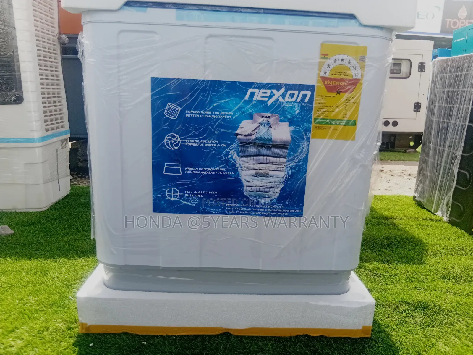 Nexon 7kg Washing Machine – Durable Body, Quality Washp