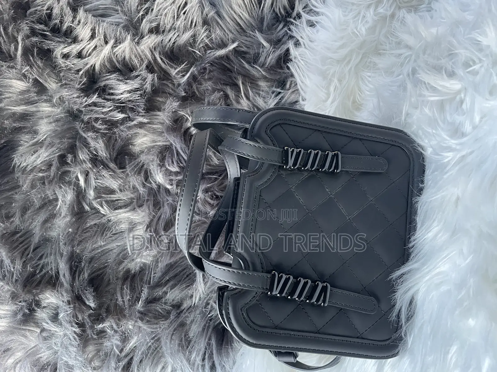 Quilted Top- Handle Cross Bag