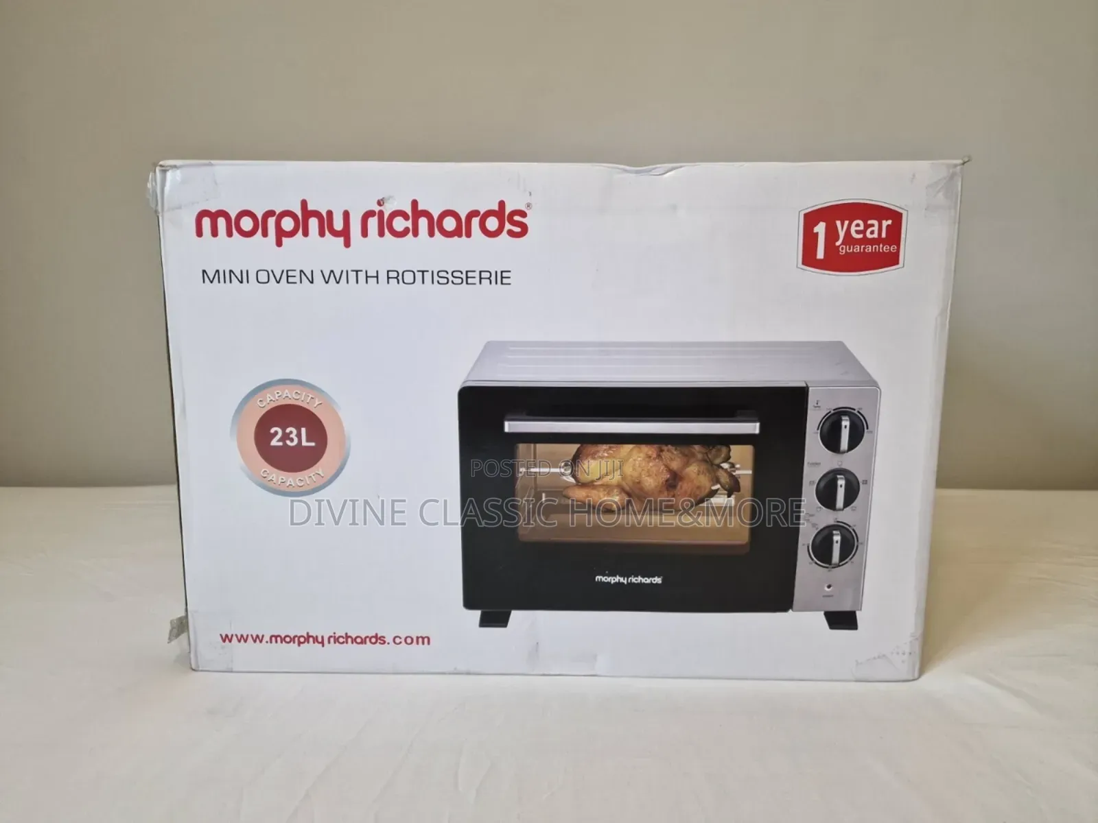 Morphy Richards 23 Litre Mini Oven With Rotisserie
