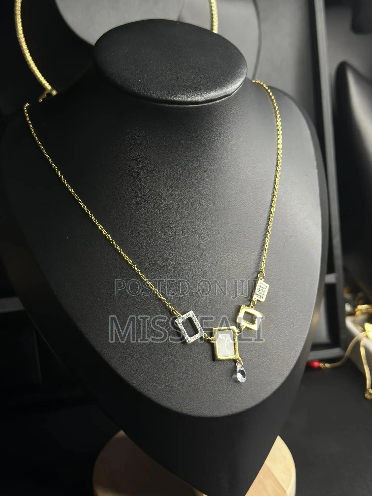 Elegant Rhinestone Gold and Silver Necklaces