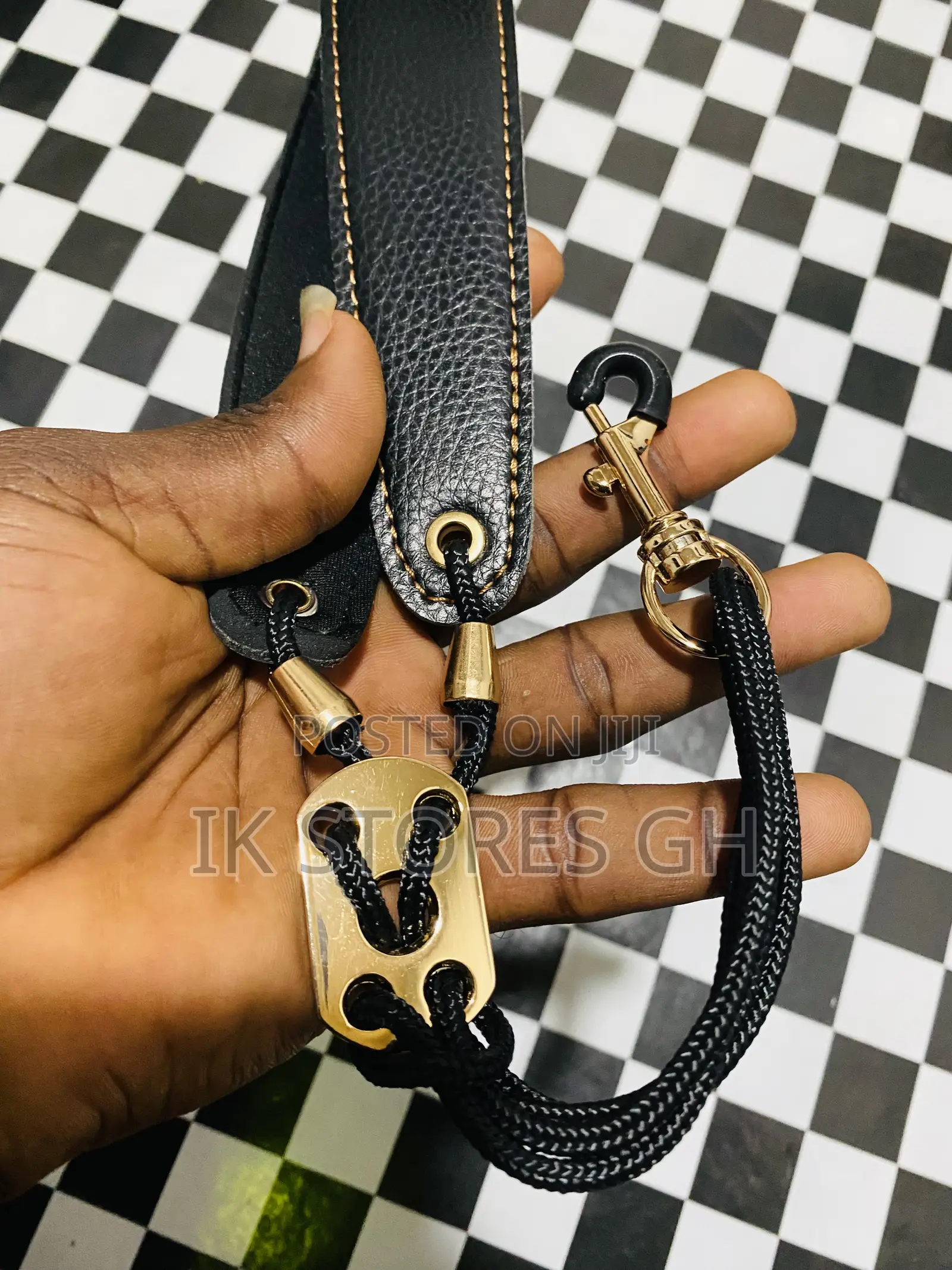 Saxophone Strap_leather_metal Hook