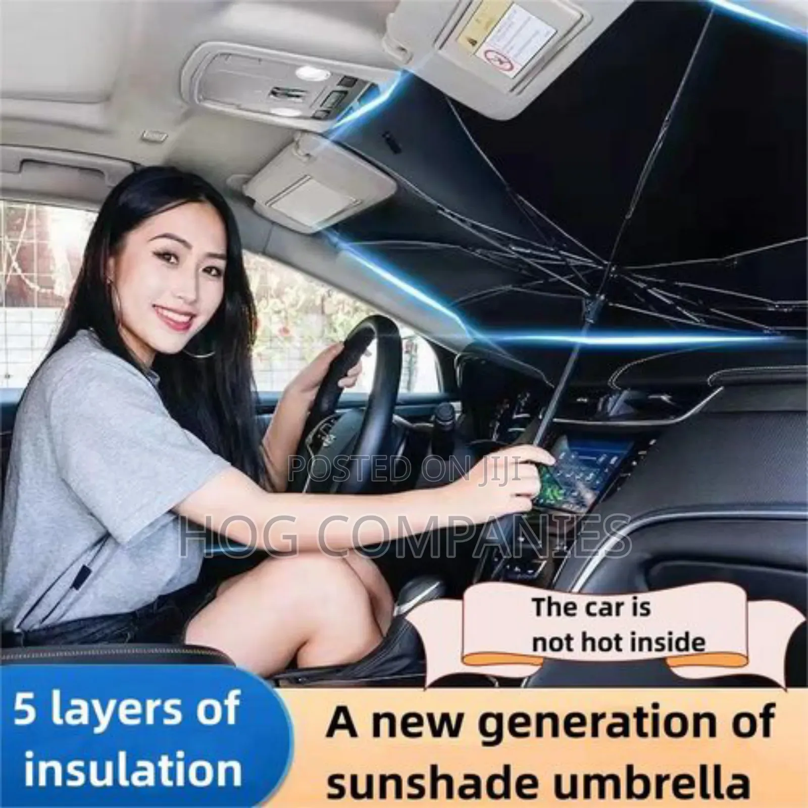 Car Umbrella in Accra - Fast Delivery in 2 Hours