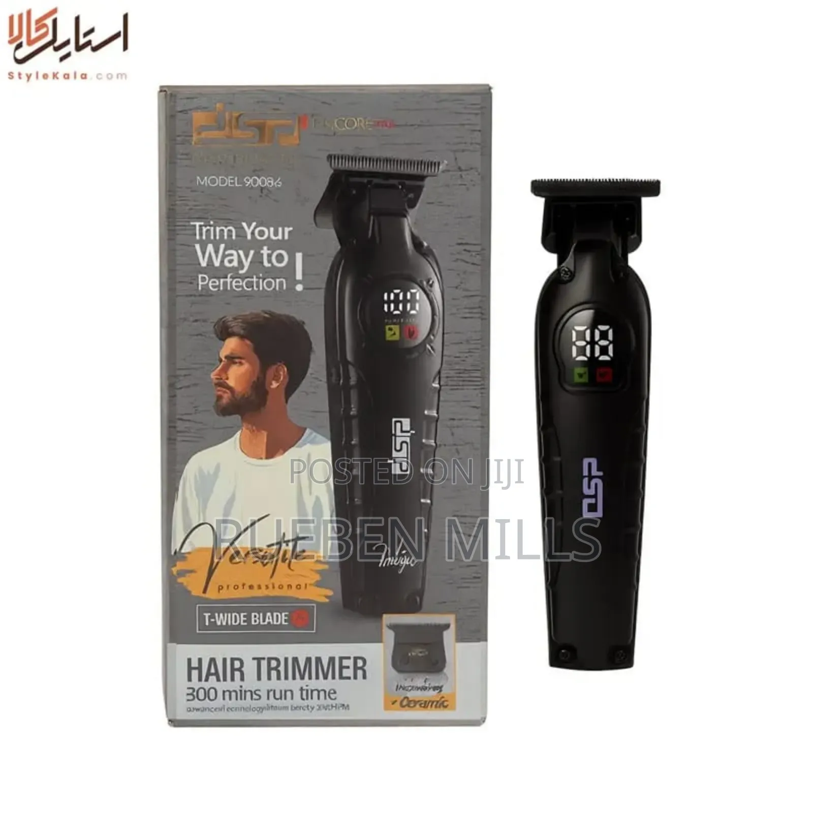 300 Minutes Run Time High Quality DSP Shaving Machine Beard Trimmer