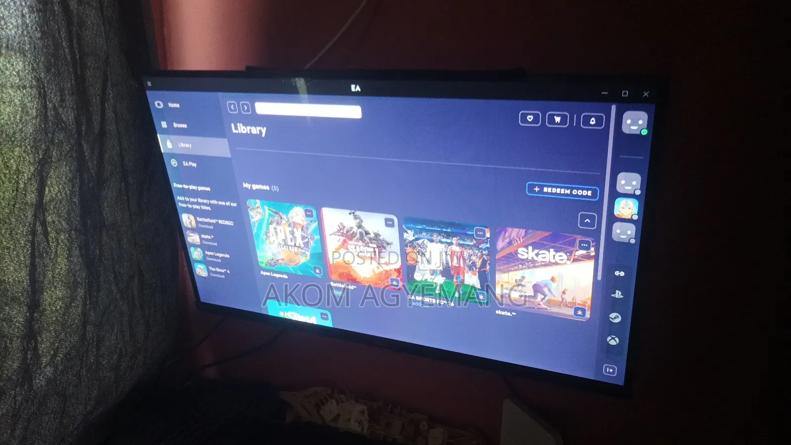 43 Inches Frameless Smart Android TV (Amvo)