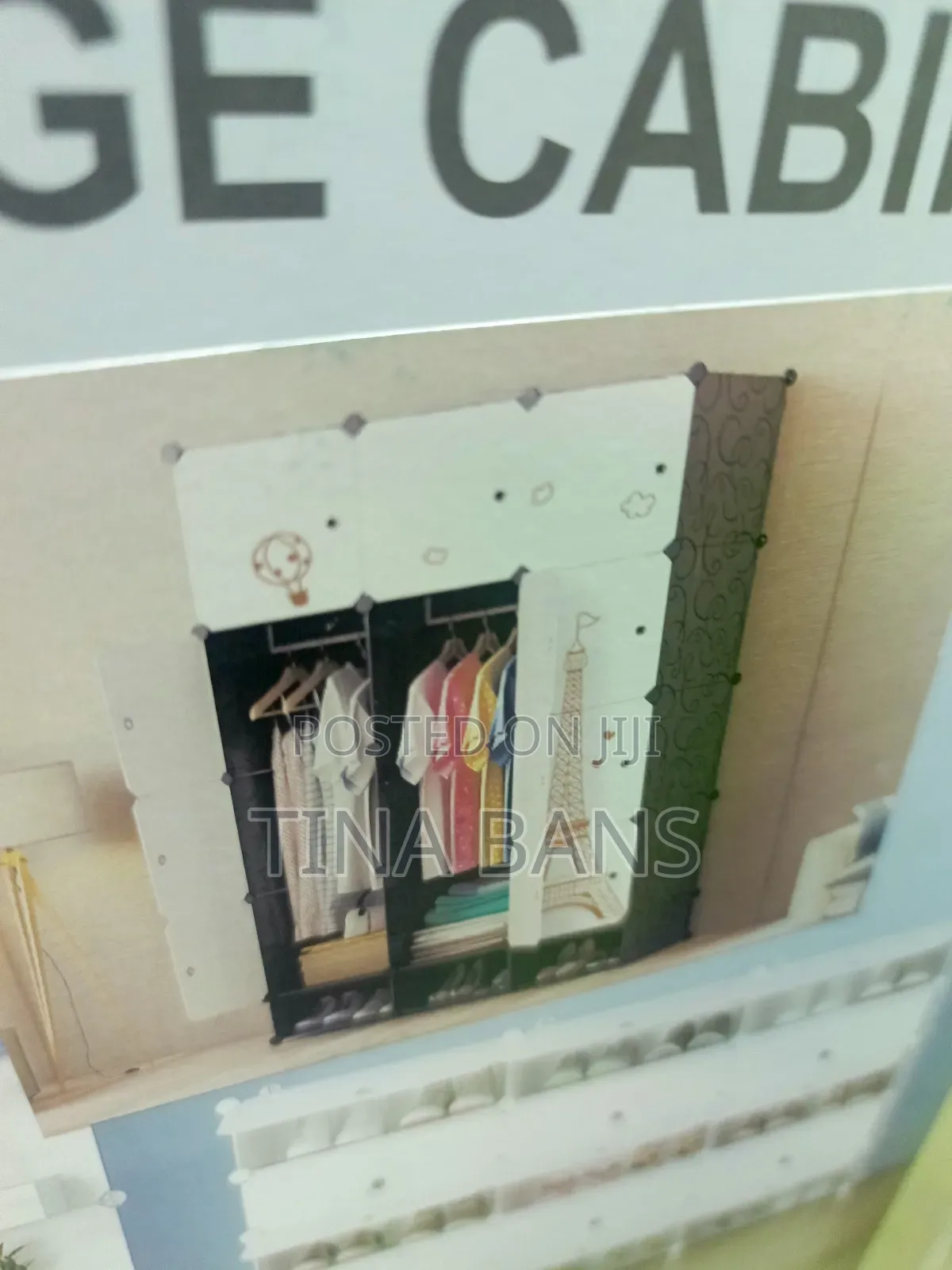12 Cubicles Palstic Wardrobe