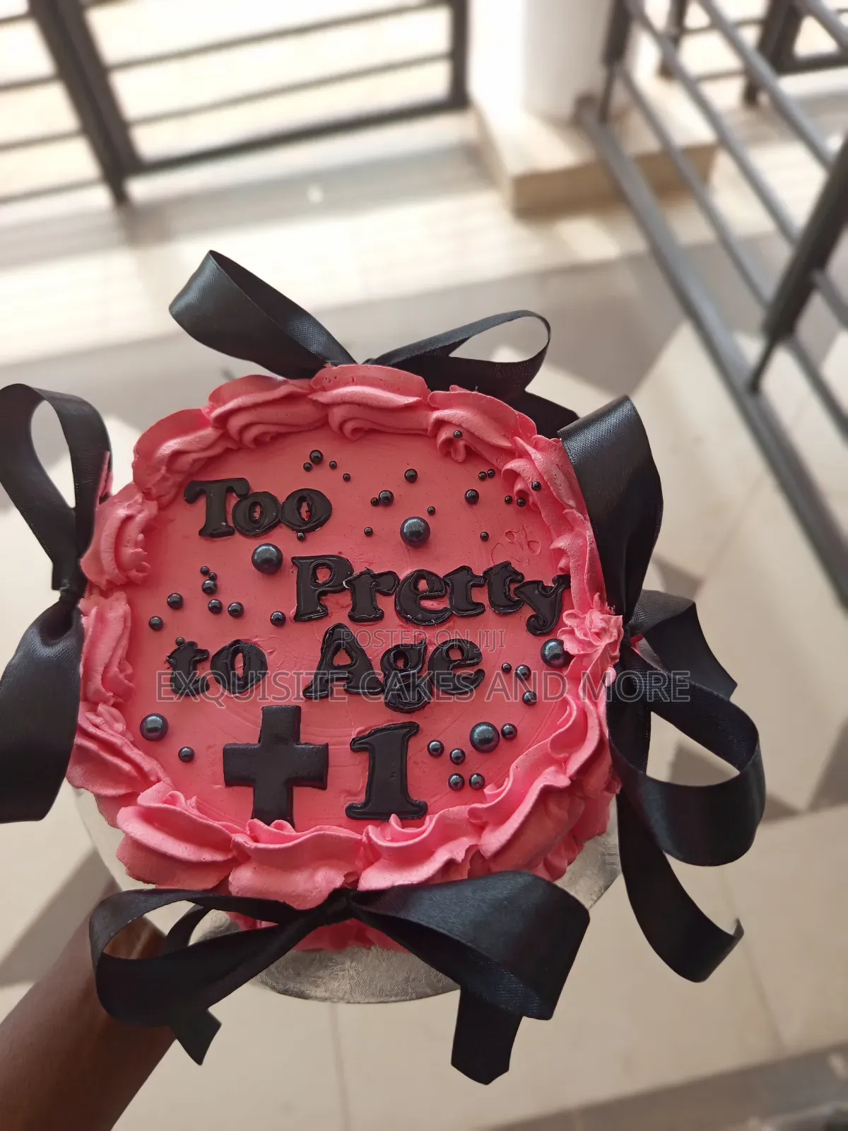 Cute Pink Birthday / Party/Vals Cake