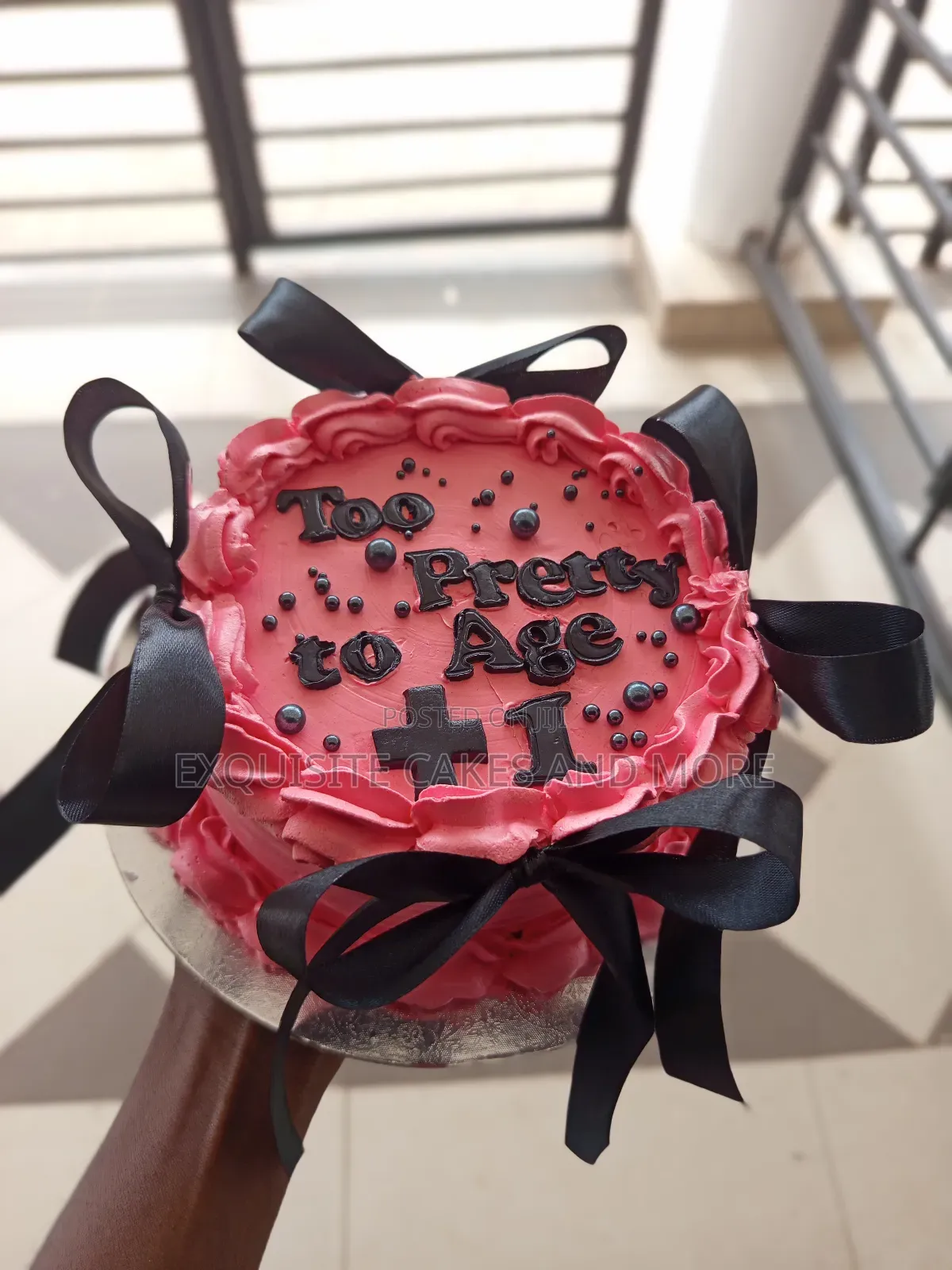 Cute Pink Birthday / Party/Vals Cake