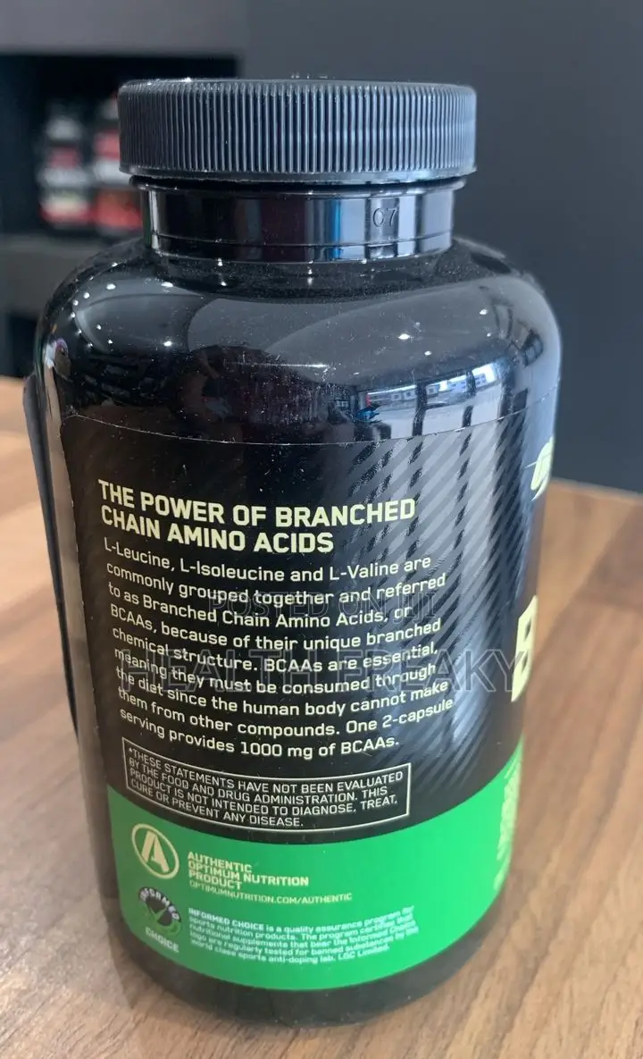 Bcaa Optimum Nutrition Bcaa 1000 Muscle Gain Recovery Energy