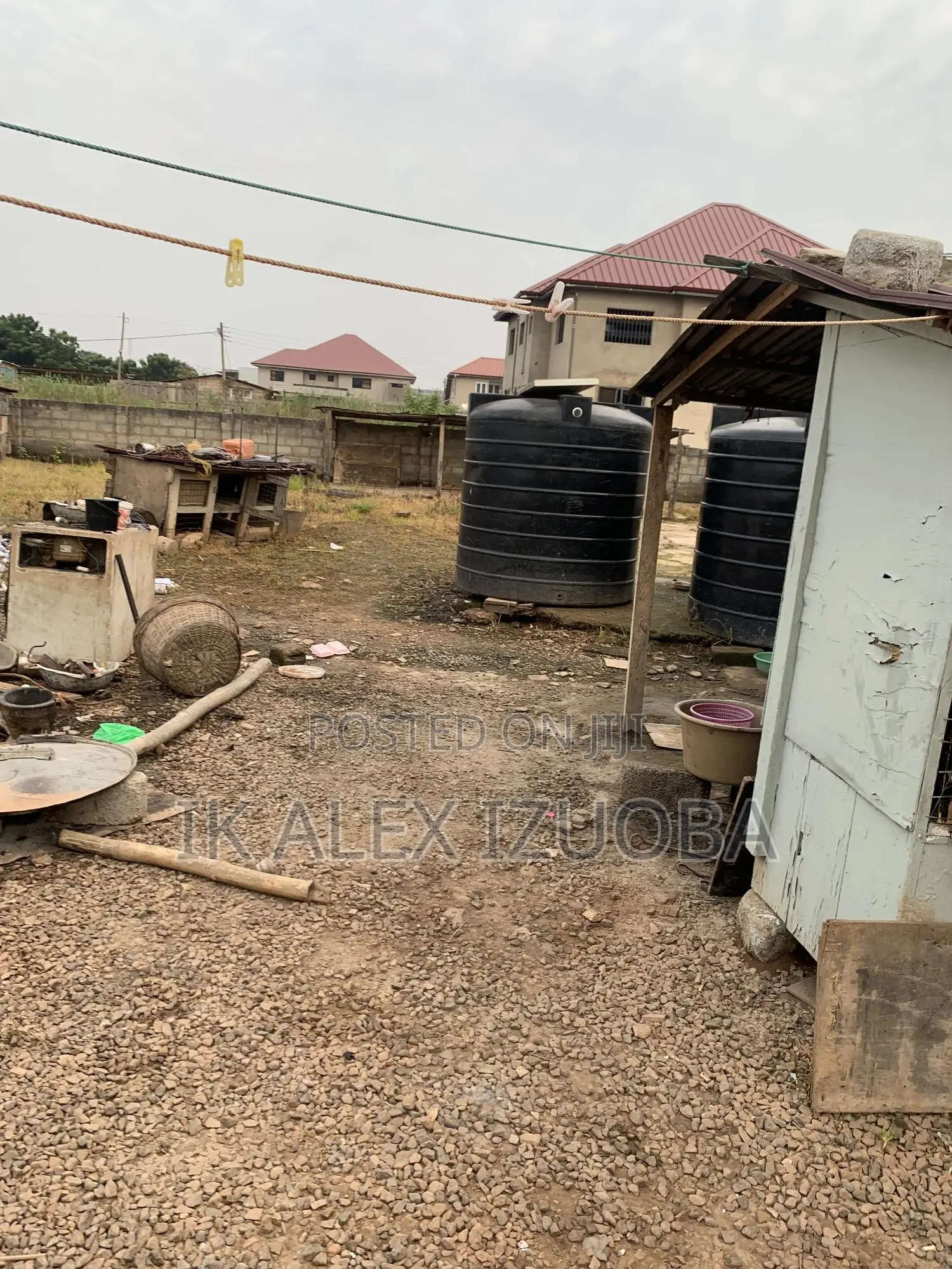 A Genuine Title Half Plot of Land for Sale in East Legon Hills.