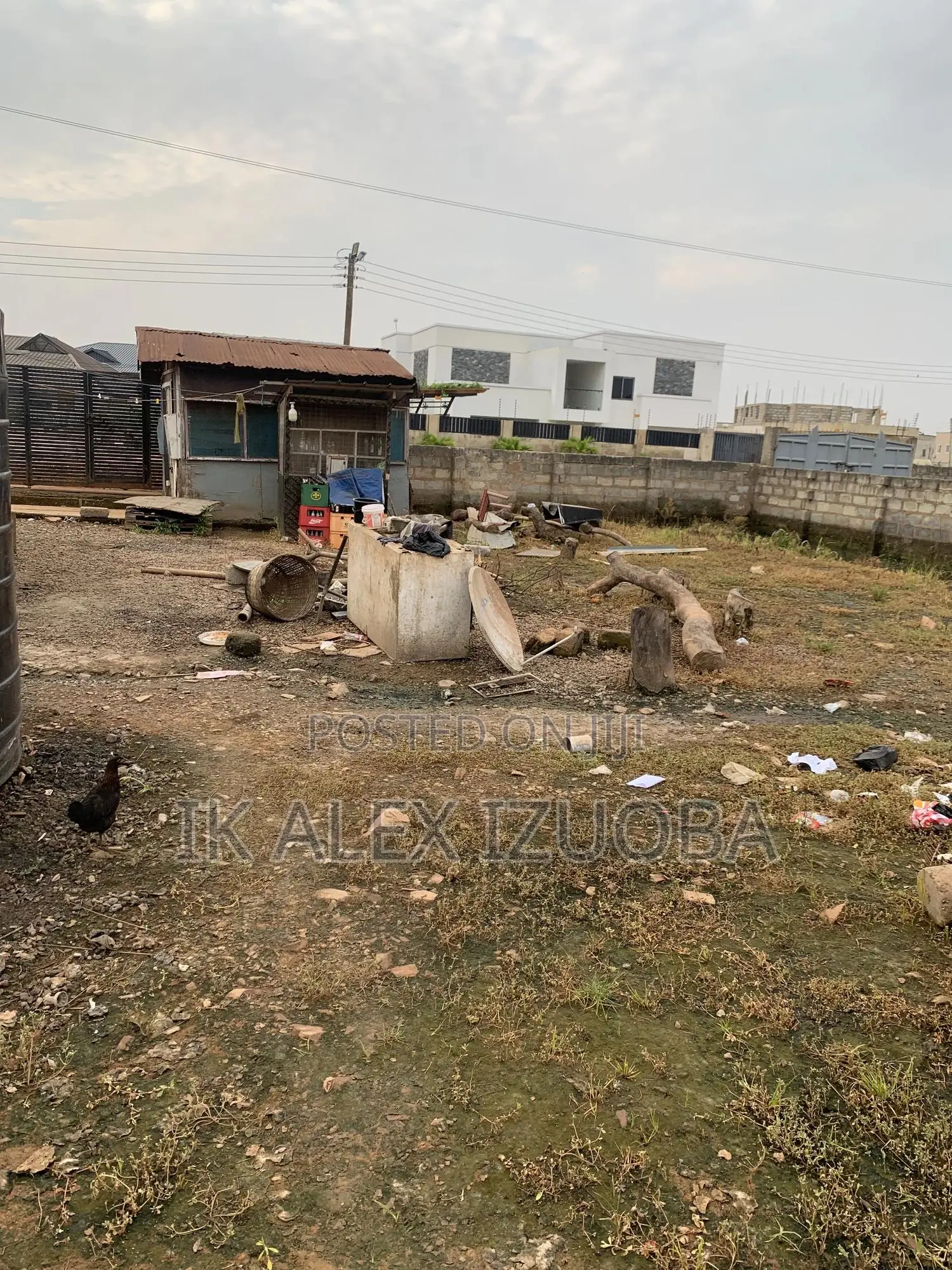 A Genuine Title Half Plot of Land for Sale in East Legon Hills.