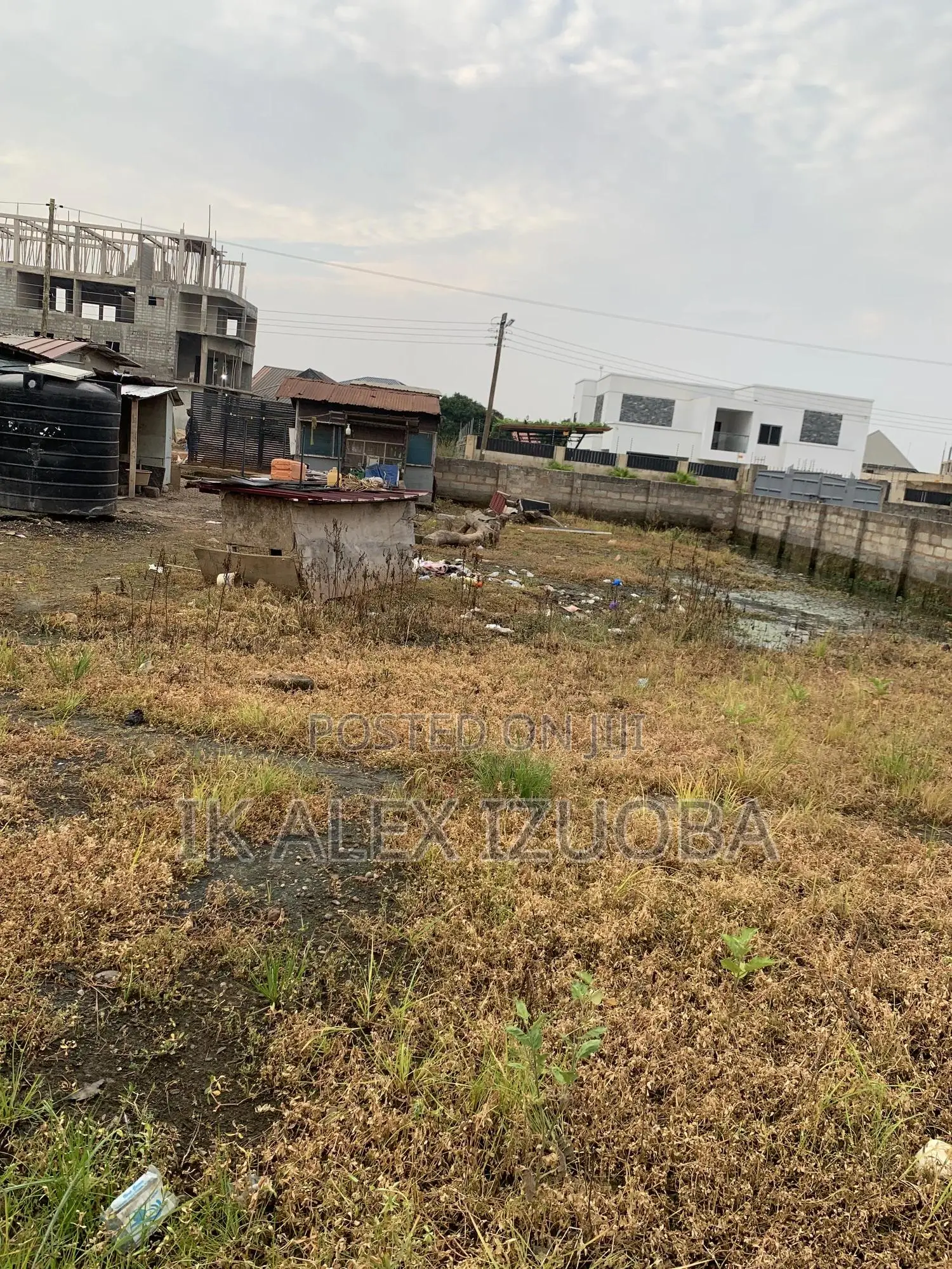 A Genuine Title Half Plot of Land for Sale in East Legon Hills.