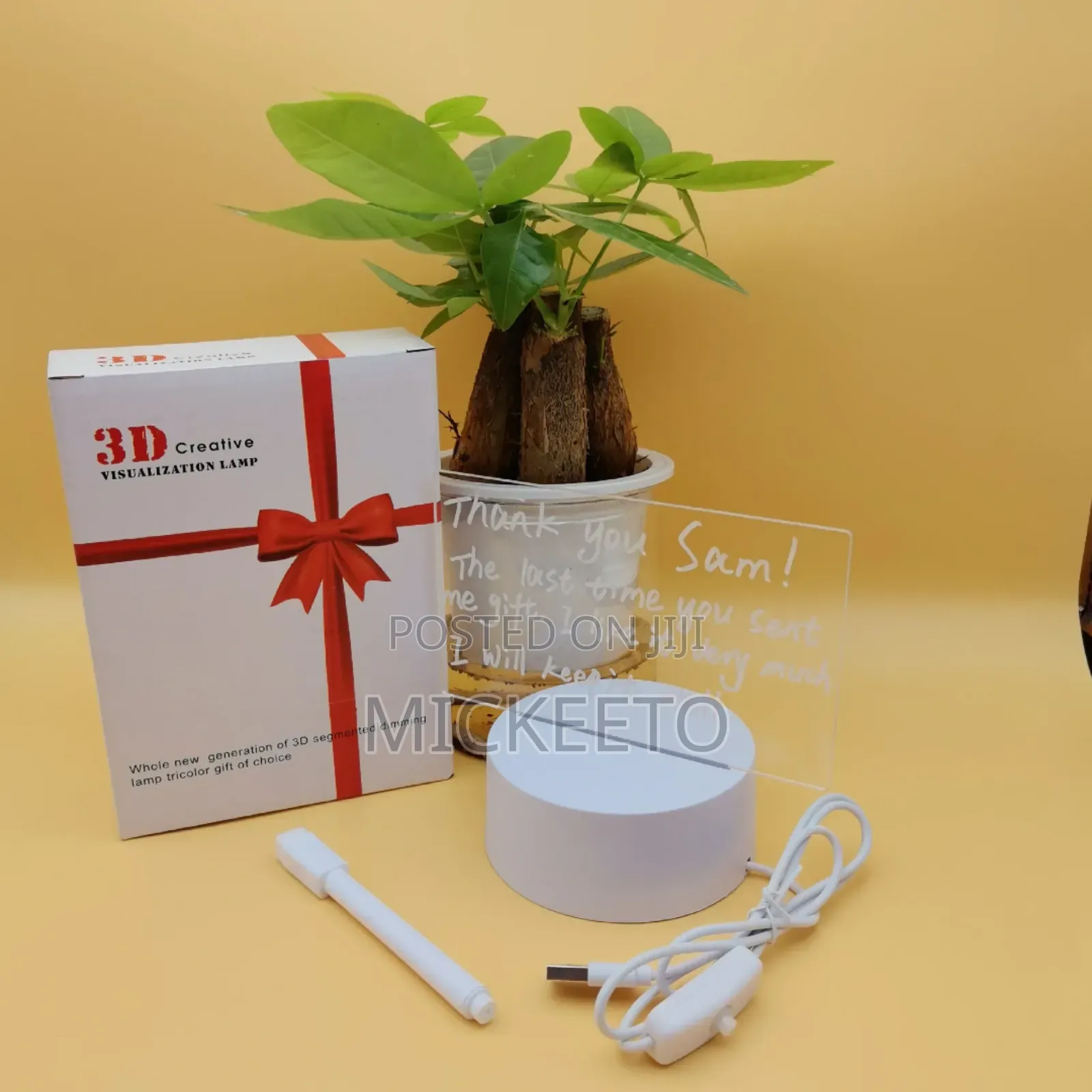 3d Desktop Writing Lamp